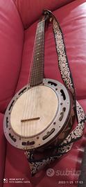 Banjo chitarra 6 corde 1961 liuteria C. Catania