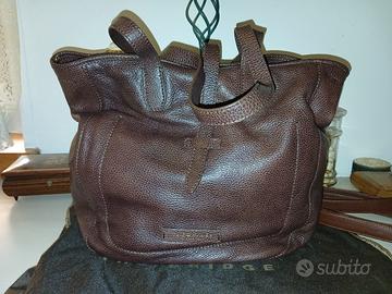 borsa The Bridge in pelle con dustbag 