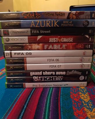lotto videogiochi Xbox, ps2