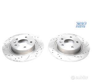 DISCHI FRENO FORATI E SCANALATI PER AUDI