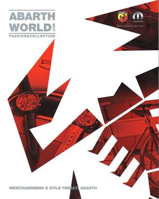 ABARTH WORLD ACCESSORI E MERCHANDISING BROCHURE