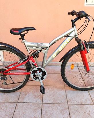 Bicicletta Mountain Bike Ragazzo 26" Ammortizzata