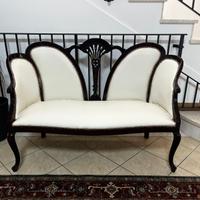 Divano due posti stile inglese