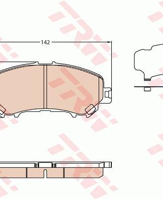 Pastiglie freni anteriori NISSAN X-Trail o Qashqai