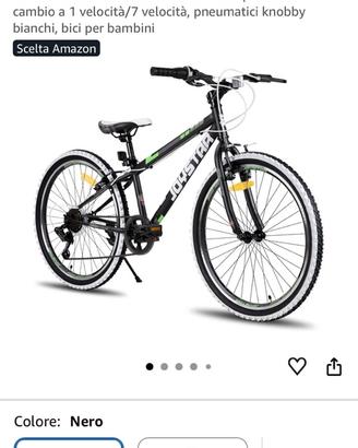 Bicicletta  da ragazzo 24  montanbike