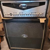 amplificatore b 52 con cassa e pedaliera