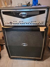 amplificatore b 52 con cassa e pedaliera