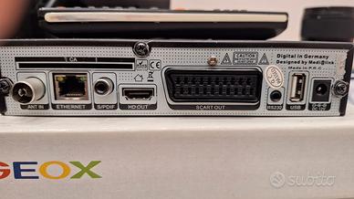 Ricevitore 3 sistemi iptv dvb cccan