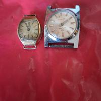 lotto 2 orologi vintage meccanici 