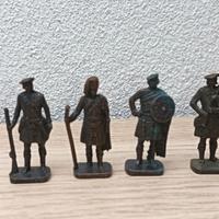 Soldatini Kinder serie Scozzesi ferrero anni 70