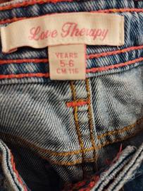 Jeans bambina Fiorucci Love Therapy