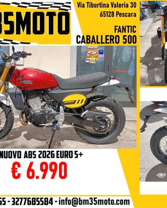 Fantic Caballero 500 2026