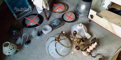 Plafoniere, lampadari, lampade e abat-jour