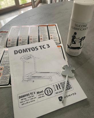 Tapis Roulant Domyos TC3 – Come Nuovo + Accessori