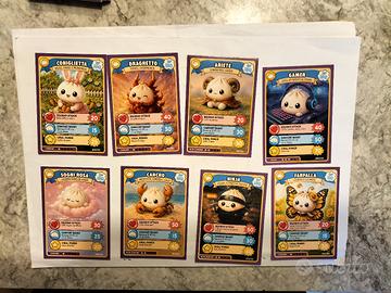 8 Cards squishy dumpling 