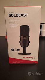 Microfono USB HyperX SoloCast per streaming e gami