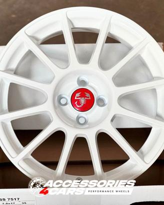 Set cerchi in lega ABARTH SS da 17 per 500 Abarth