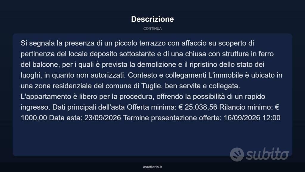 Appartamento – Tuglie, Montegrappa - Vista 4
