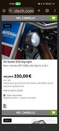 Paramotore Africa twin 1100