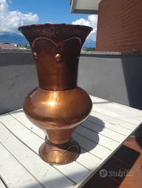 Vaso portaombrelli in rame