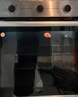 Forno elettrico da incasso ventilato in acciaio