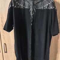 T-shirt con ali nera uomo del brand Marcelo Burl