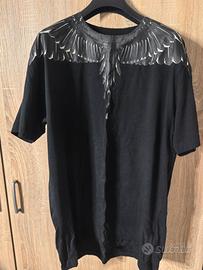 T-shirt con ali nera uomo del brand Marcelo Burl