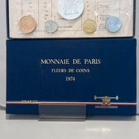 Divisionale FRANCIA 1974 ( 50 F. argento)