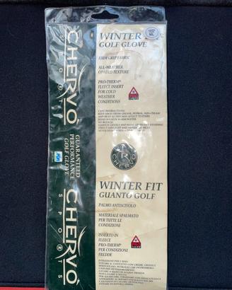 Guanti da Golf Chervó Winter Fit  NUOVI ML (coppia
