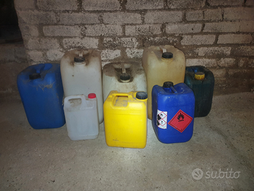 Taniche benzina 5,10, 20, 25 lt