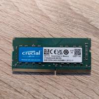 RAM Crucial 8 GB - PC4 - DDR4 - 2400 MHz - (RAM21)