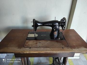 MACCHINA DA CUCIRE ANTICA SINGER 15M88
