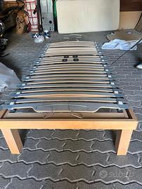 Letto con rete elettrica