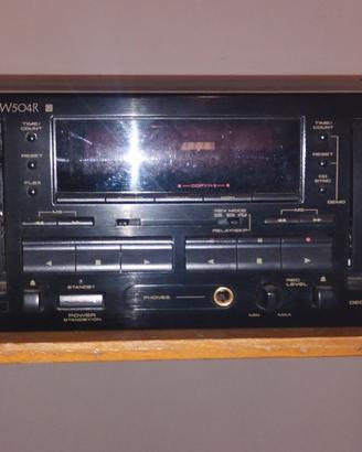 Stereo double cassette Rec