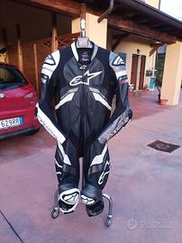 tuta moto 50 alpinestars come NUOVA