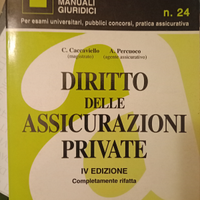 Libro "Diritto delle assicurazioni private"