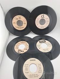 Lotto 5 dischi 45 giri vinile