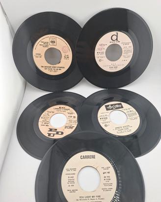 Lotto 5 dischi 45 giri vinile