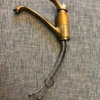 Miscelatore in ottone antico