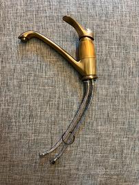 Miscelatore in ottone antico