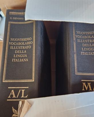 dizionario illustrato devoto oli lingua italiana 