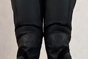 Pantaloni moto donna pelle REVIT