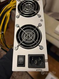 Alimentatore Goldshell 1200w psu x 4 NON FUNZIONA