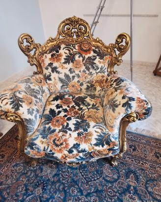 Salotto stile barocco 