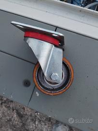 ruote 8cm usate ma buone 