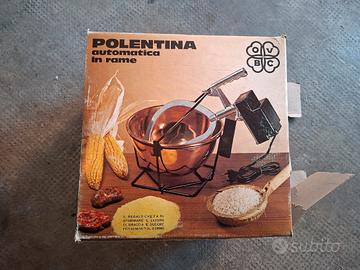 Paiolo in rame elettrico per polenta 