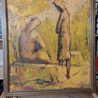 Roberto Rabini  dipinto su tavola  