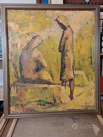 Roberto Rabini  dipinto su tavola  