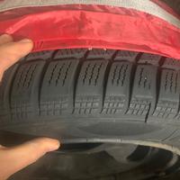 Gomme invernali più cerchi in ferro 16