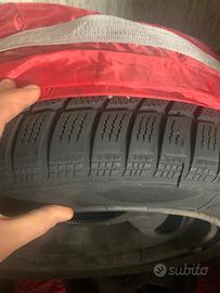 Gomme invernali più cerchi in ferro 16